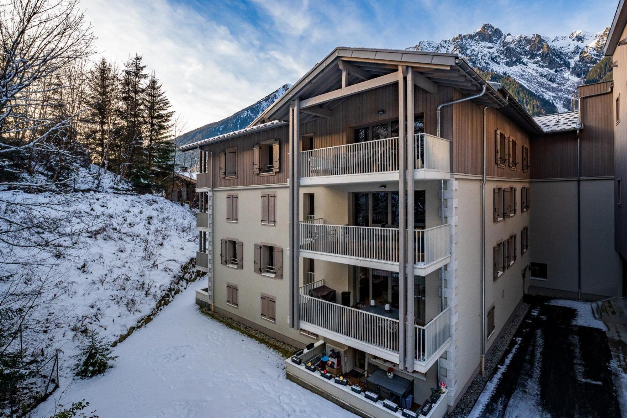 White Pearl Apartments 霞慕尼 外观 照片